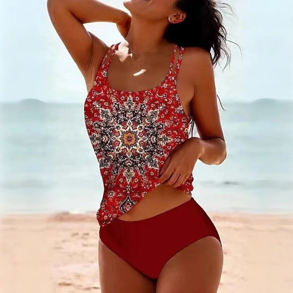 Kiana Printed Tankini