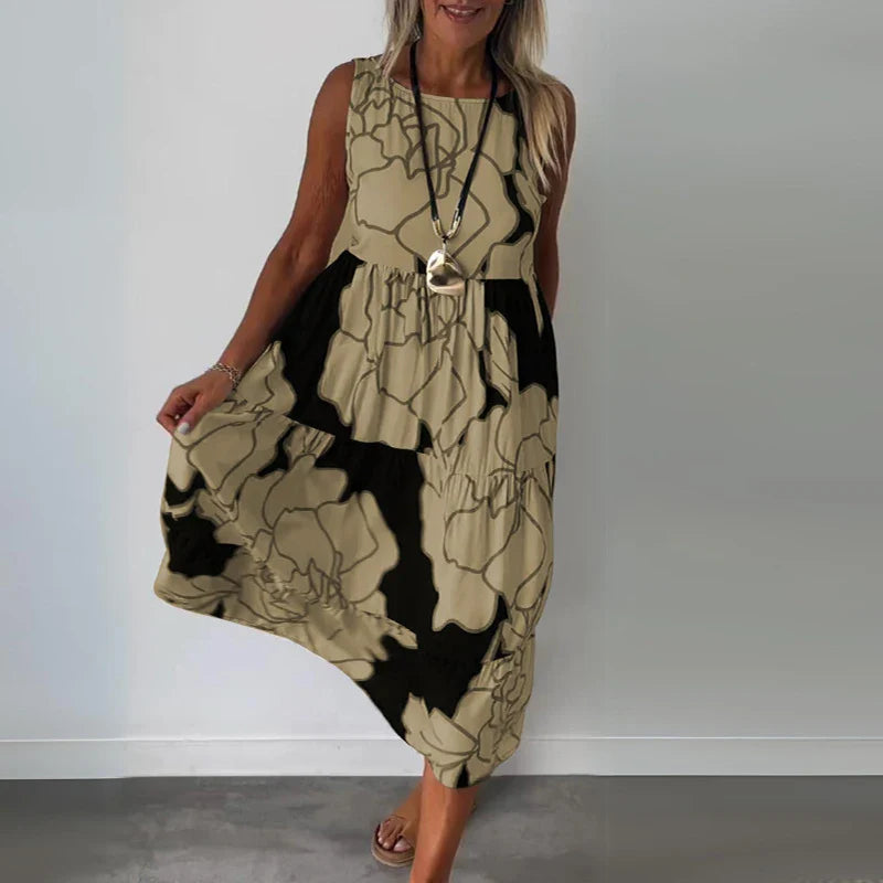 Avalon Sleeveless Midi Dress