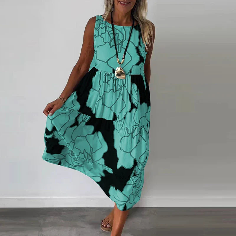 Avalon Sleeveless Midi Dress