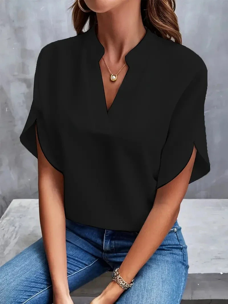 Solen Classic V-Neck Top