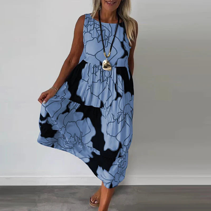 Avalon Sleeveless Midi Dress