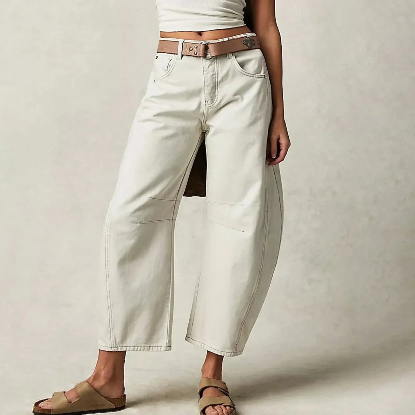 Hannah Wide Leg Comfort Jeans