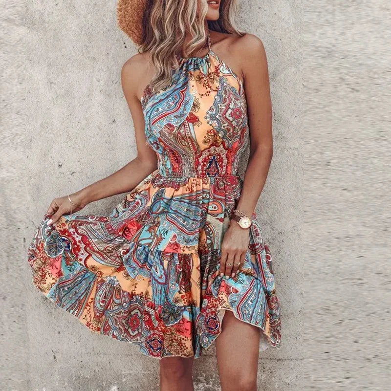 Isabella Halter Dress