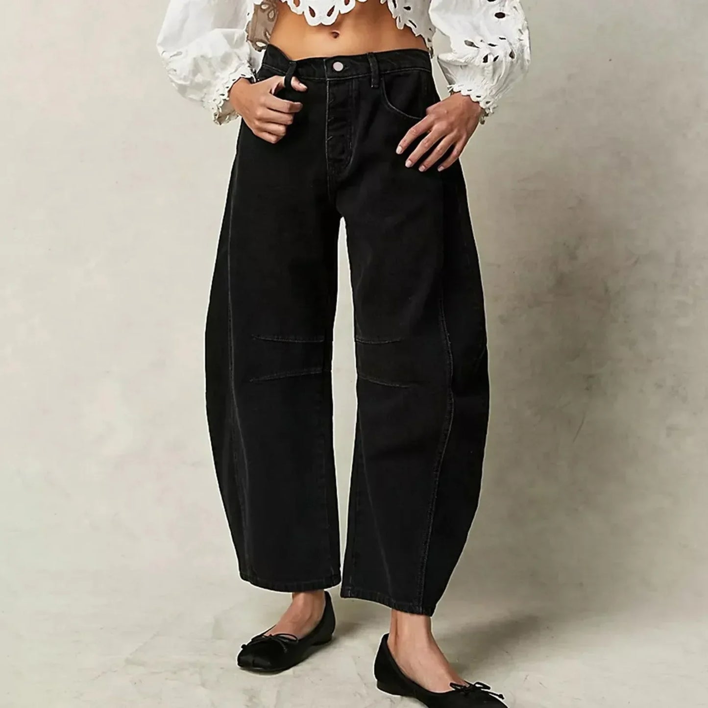 Hannah Wide Leg Comfort Jeans