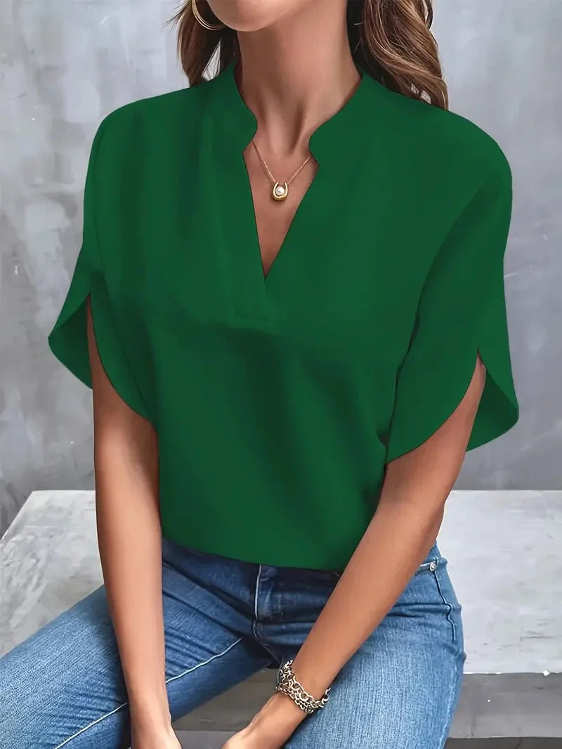 Solen Classic V-Neck Top