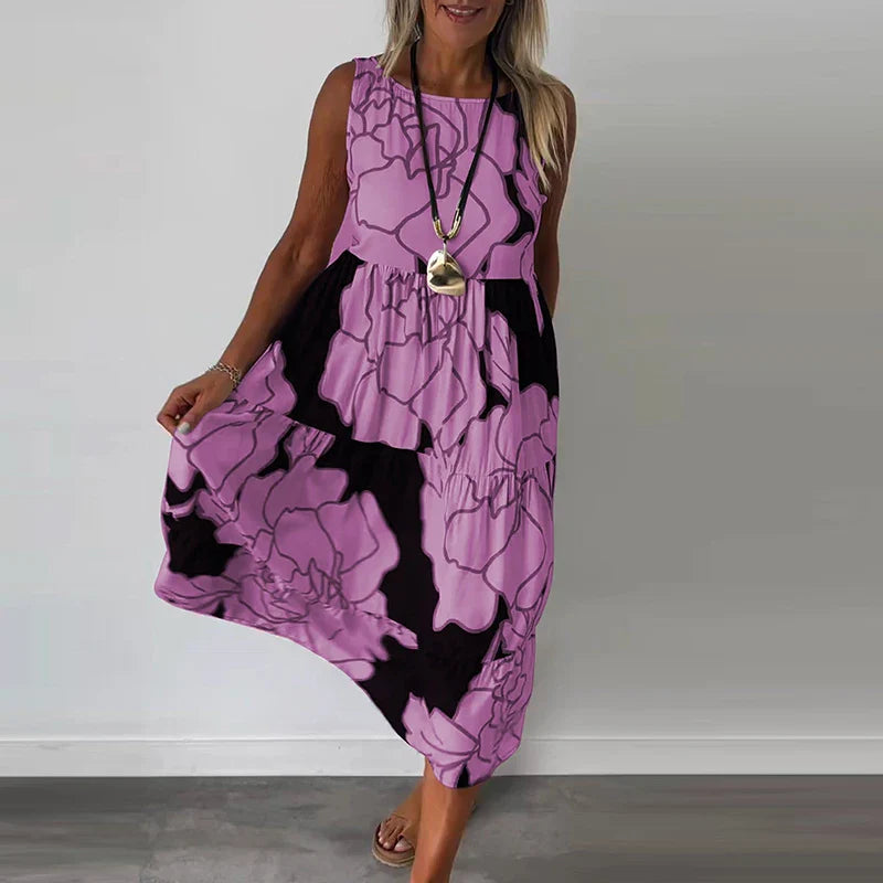 Avalon Sleeveless Midi Dress