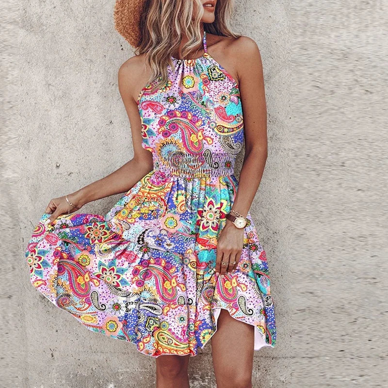 Isabella Halter Dress
