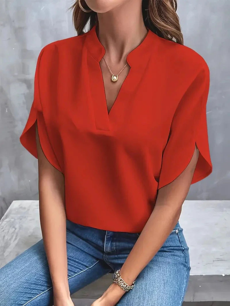 Solen Classic V-Neck Top