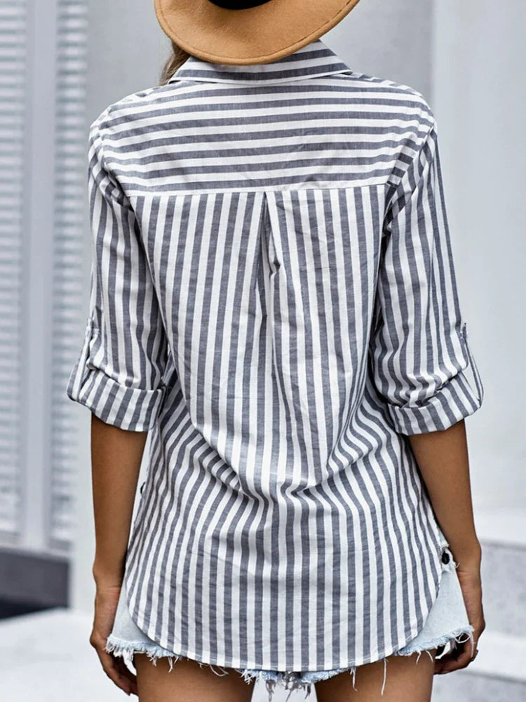 Kate Striped Blouse