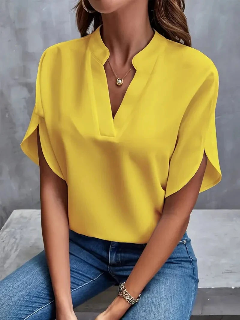 Solen Classic V-Neck Top