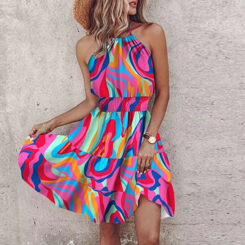 Isabella Halter Dress