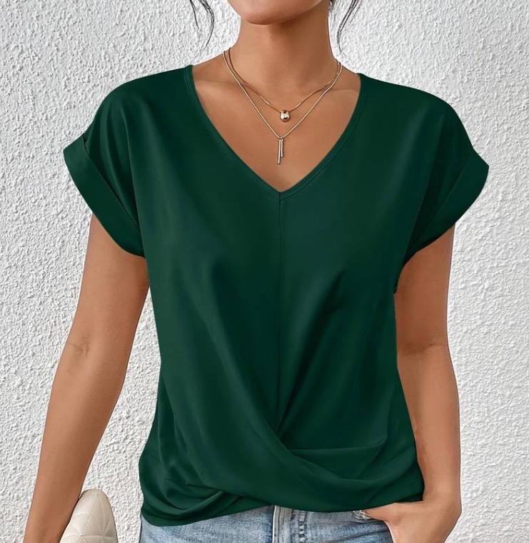 Melina The Perfect V-Neck Top