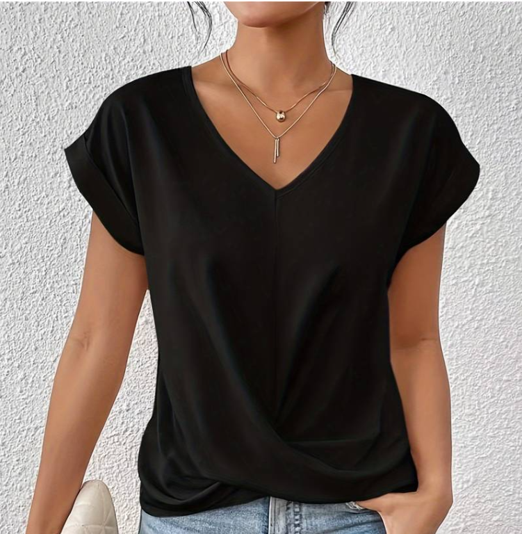 Melina The Perfect V-Neck Top
