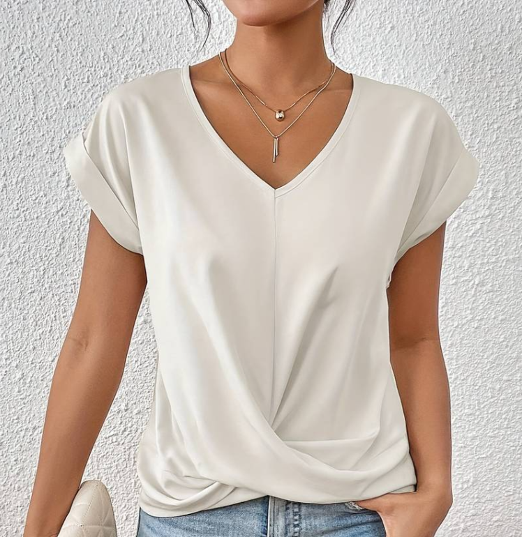 Melina The Perfect V-Neck Top