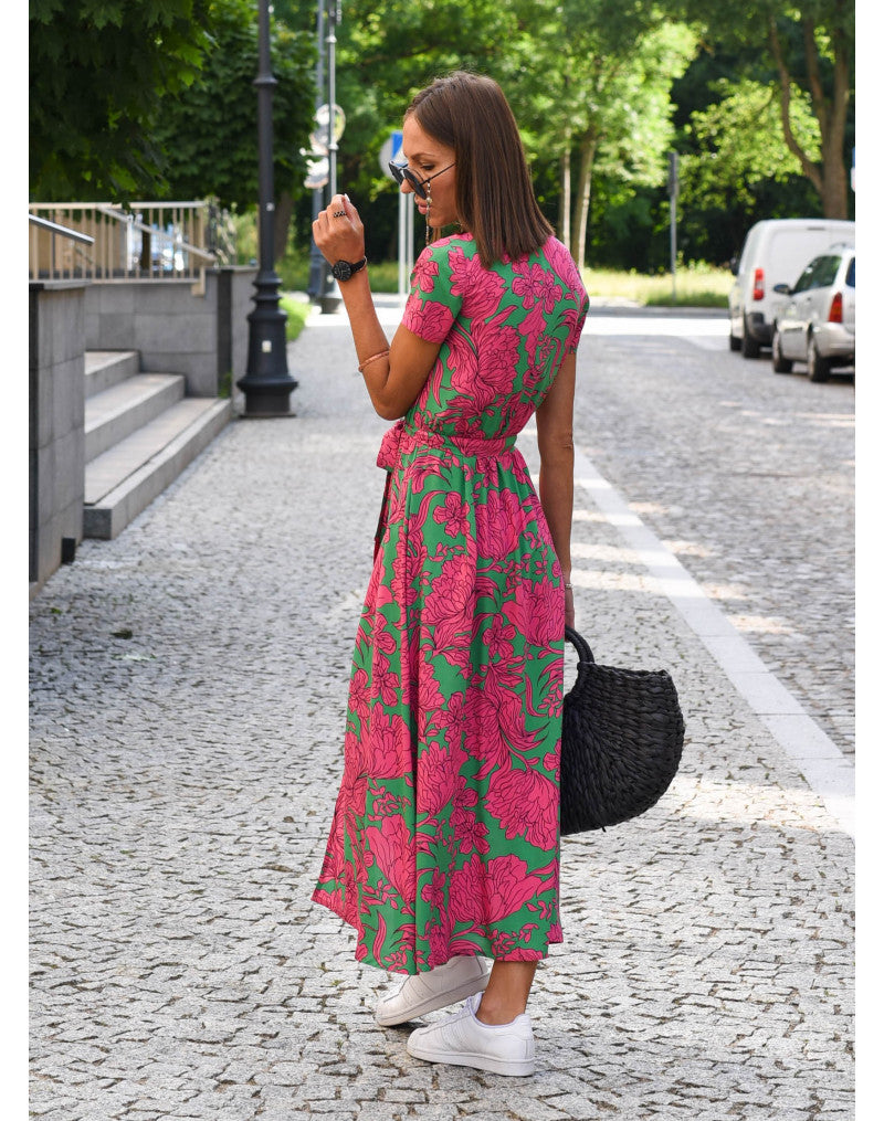 Rosaria Elegant Tummy Covering Dress