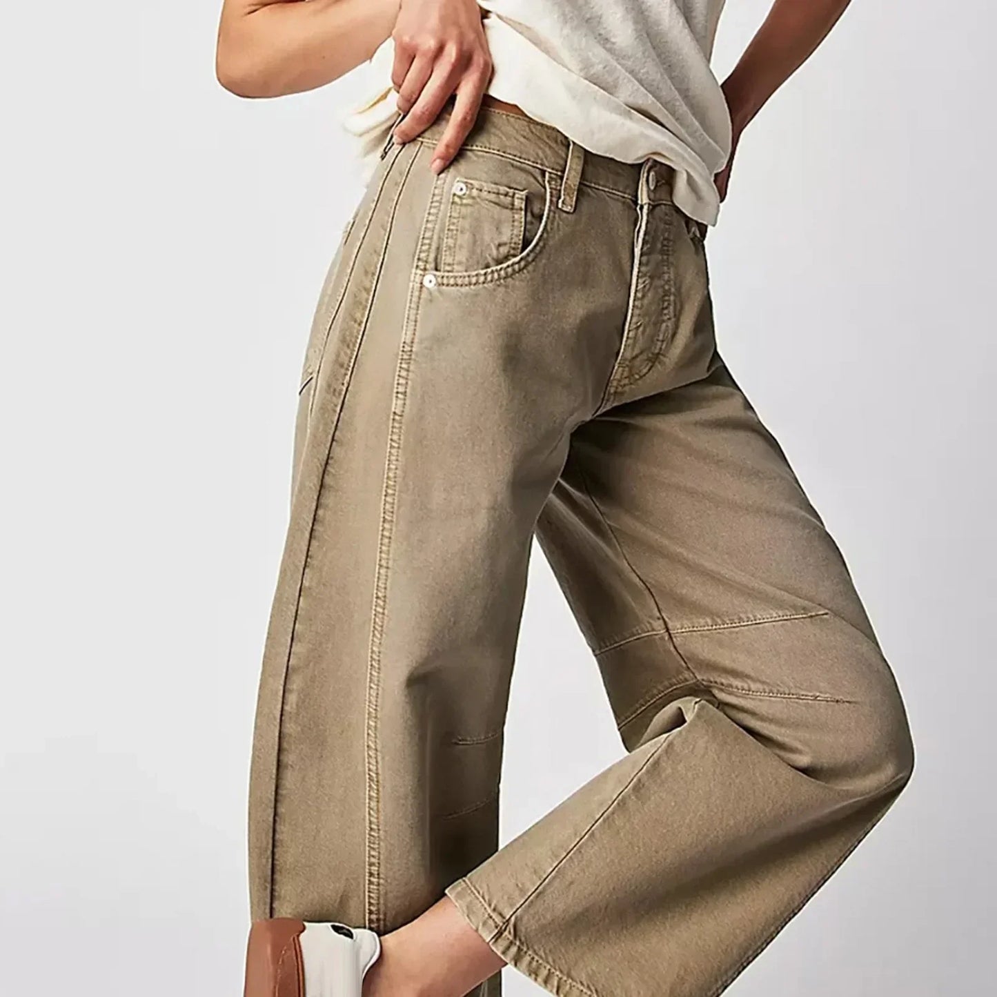 Hannah Wide Leg Comfort Jeans