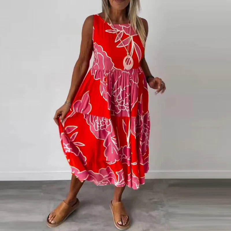 Avalon Sleeveless Midi Dress