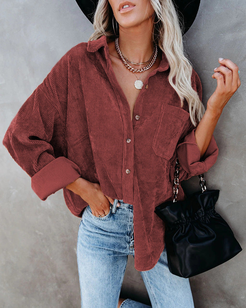 Mia Corduroy Shirt