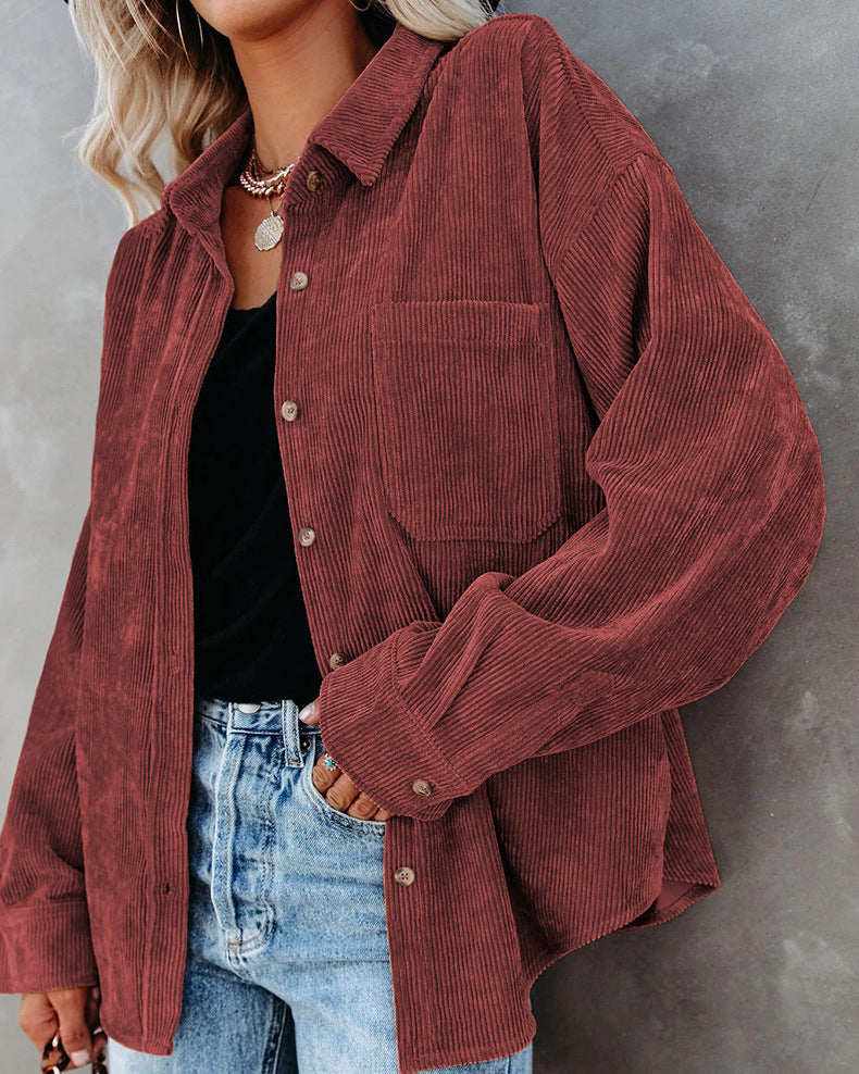 Mia Corduroy Shirt