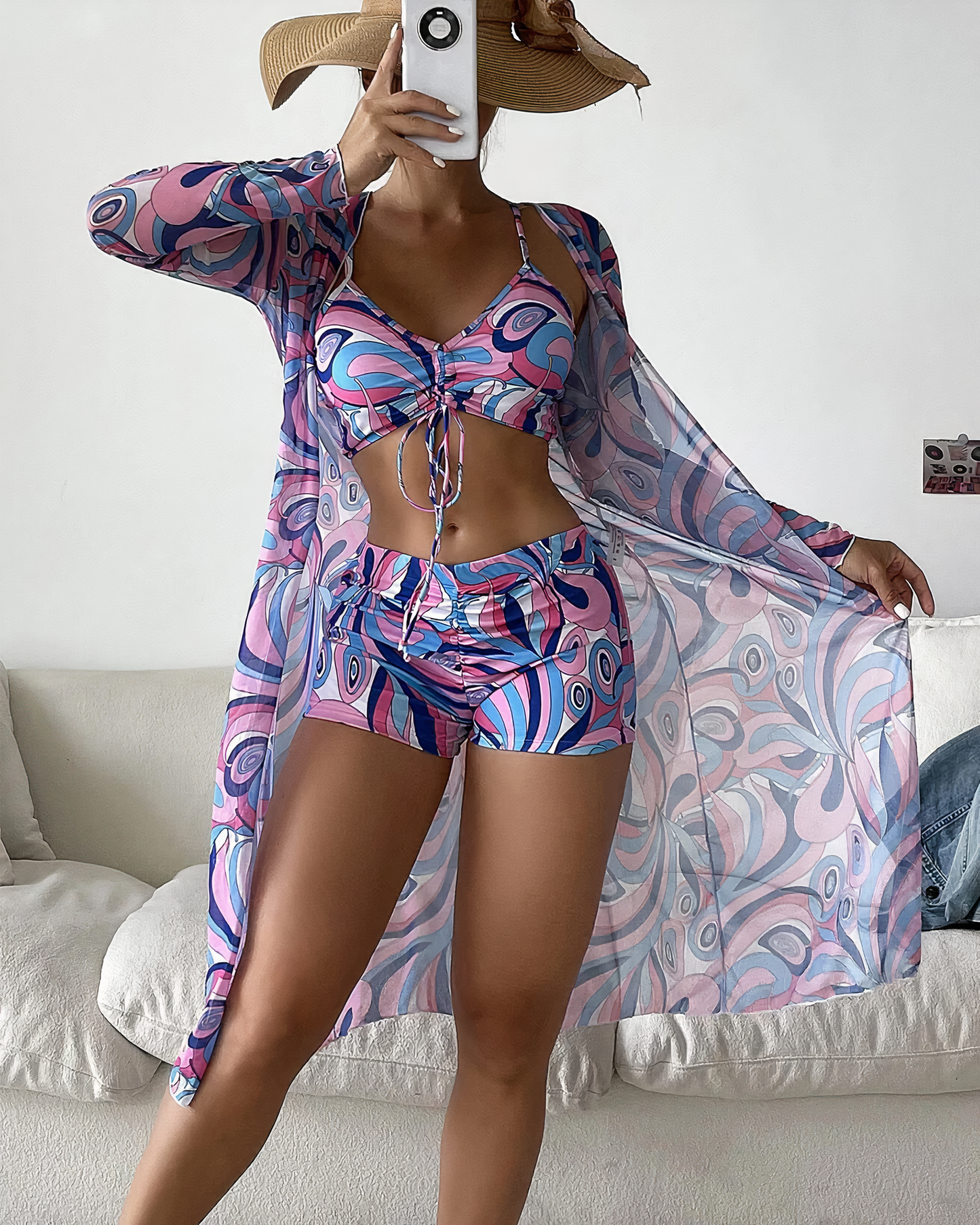 Natalia Bikini Set with Cover Up
