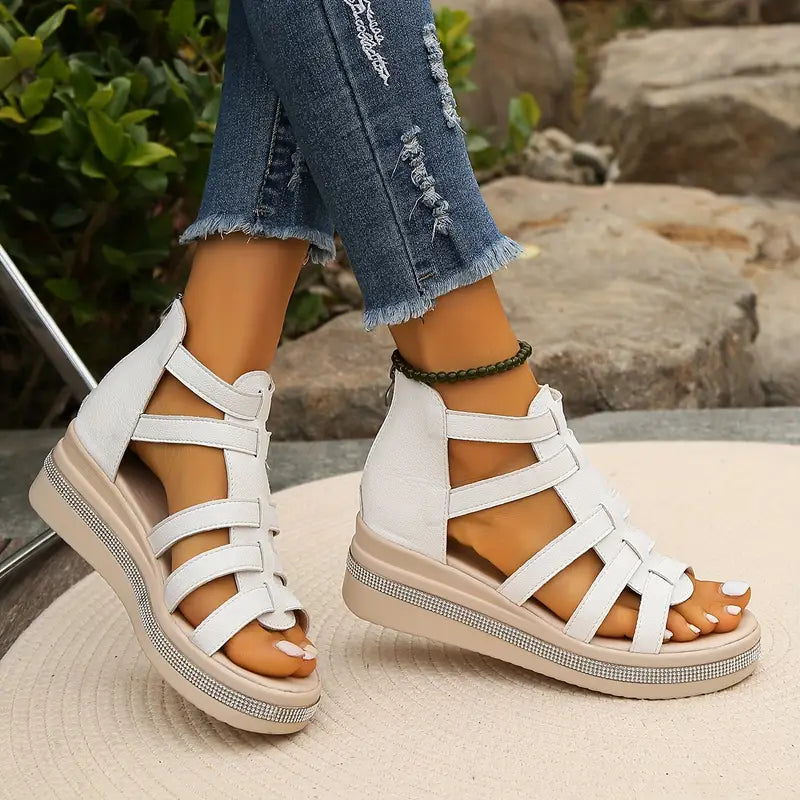 Freja Elegant Wedge Sandals