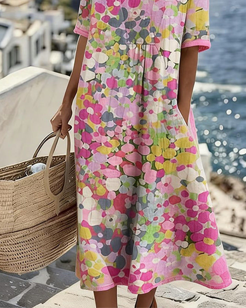 Isabelle Floral Midi Dress