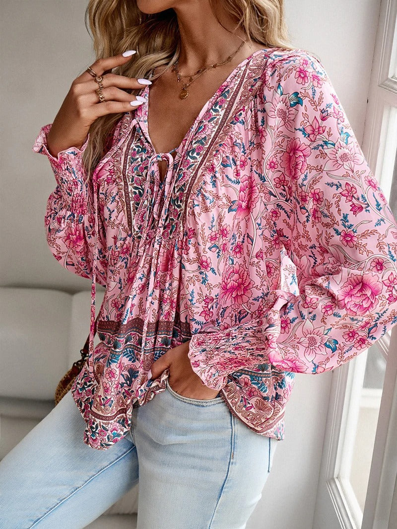 Melanie Floral Blouse