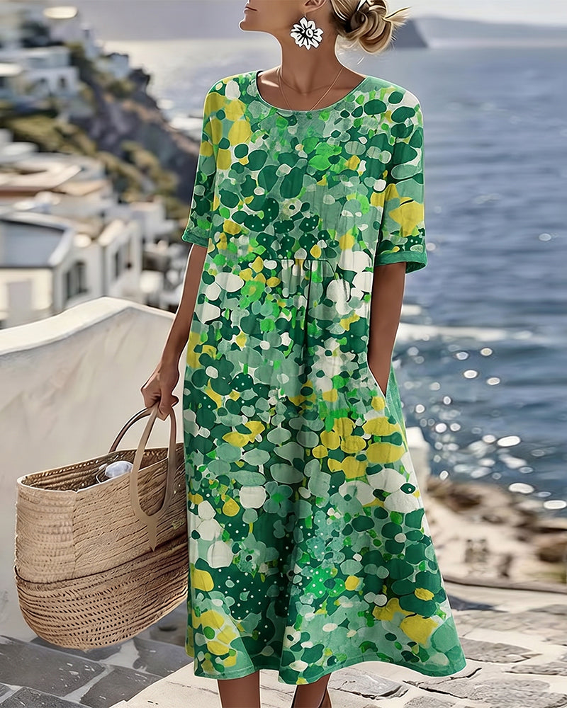 Isabelle Floral Midi Dress