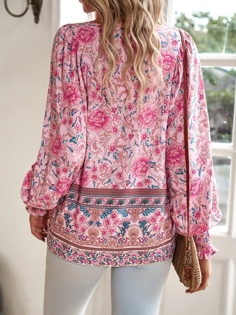 Melanie Floral Blouse