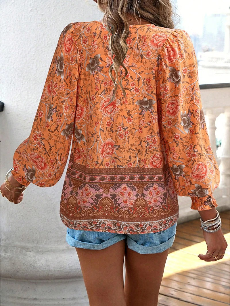 Melanie Floral Blouse