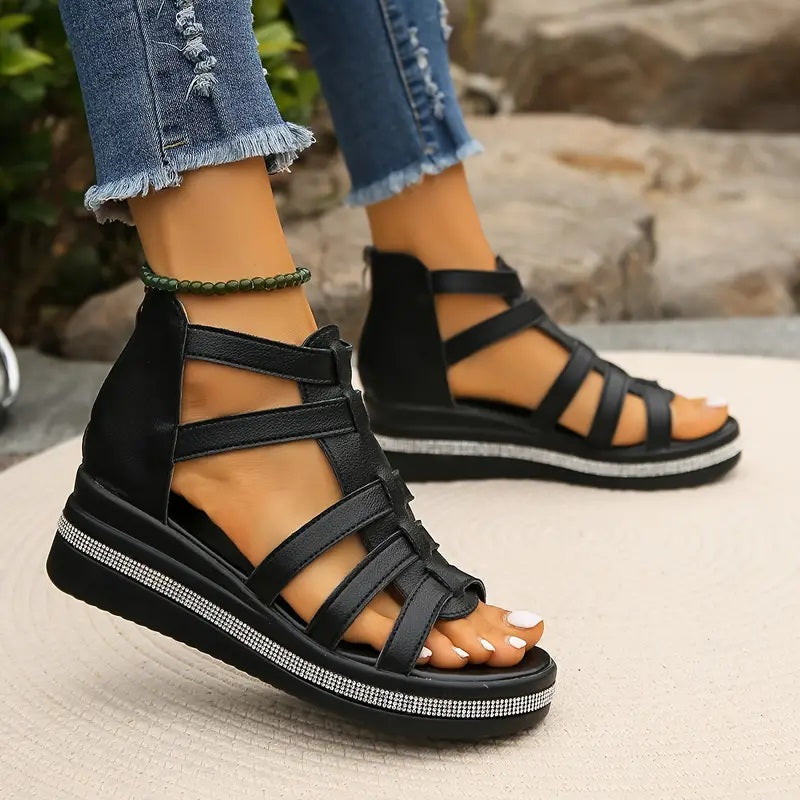 Freja Elegant Wedge Sandals