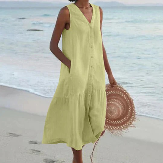 Diana Elegant Lightweight Summer Dress
