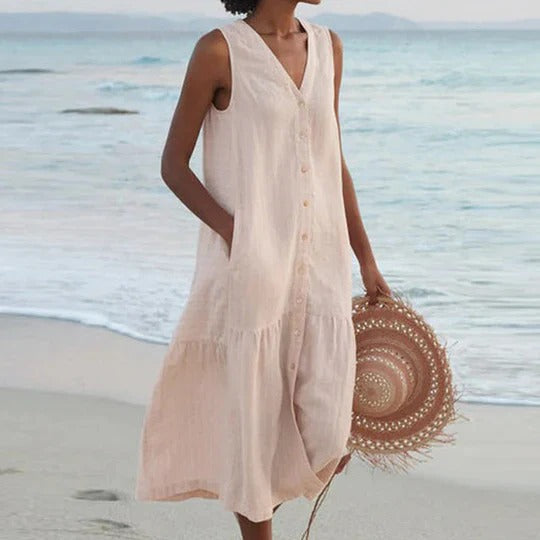 Diana Elegant Lightweight Summer Dress