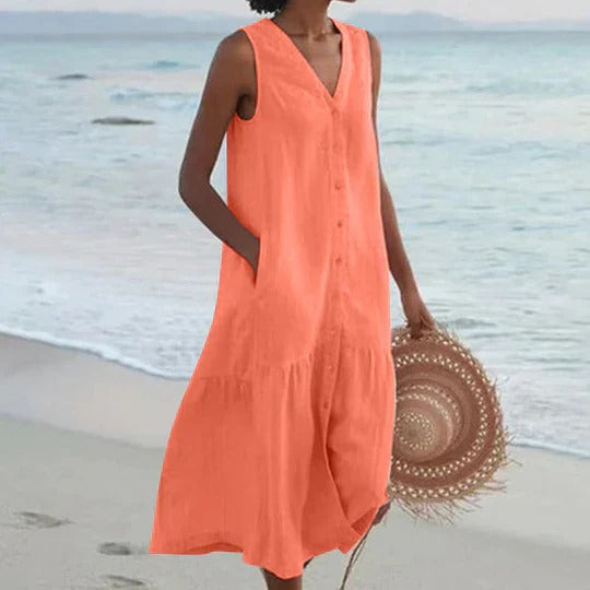 Diana Elegant Lightweight Summer Dress