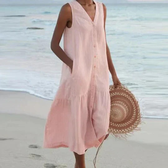 Diana Elegant Lightweight Summer Dress
