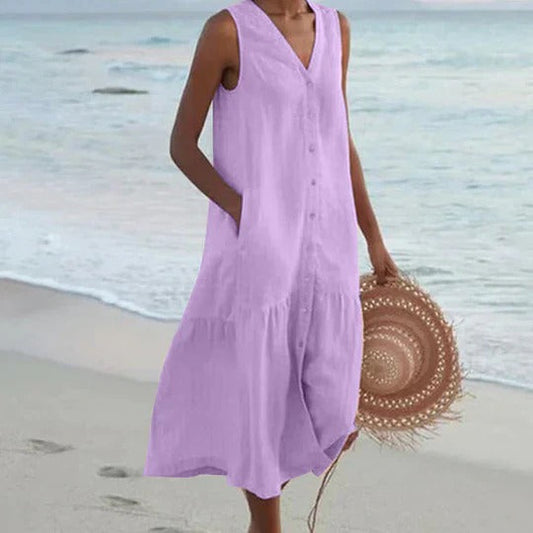 Diana Elegant Lightweight Summer Dress
