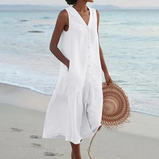 Diana Elegant Lightweight Summer Dress