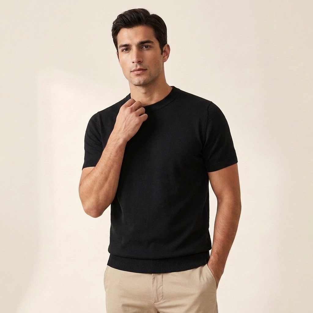 CALLAHAN REFINED KNIT TEE