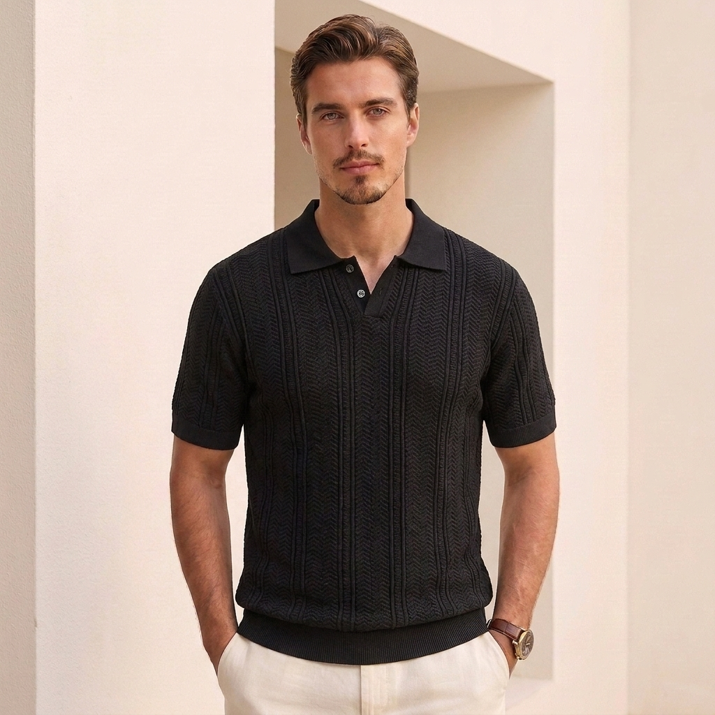 PRESTON KNIT POLO