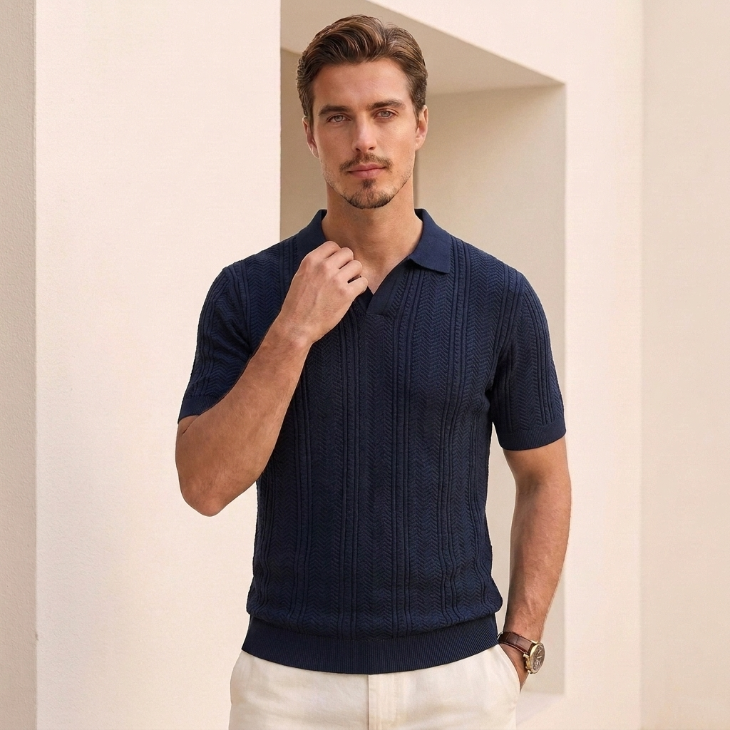 PRESTON KNIT POLO