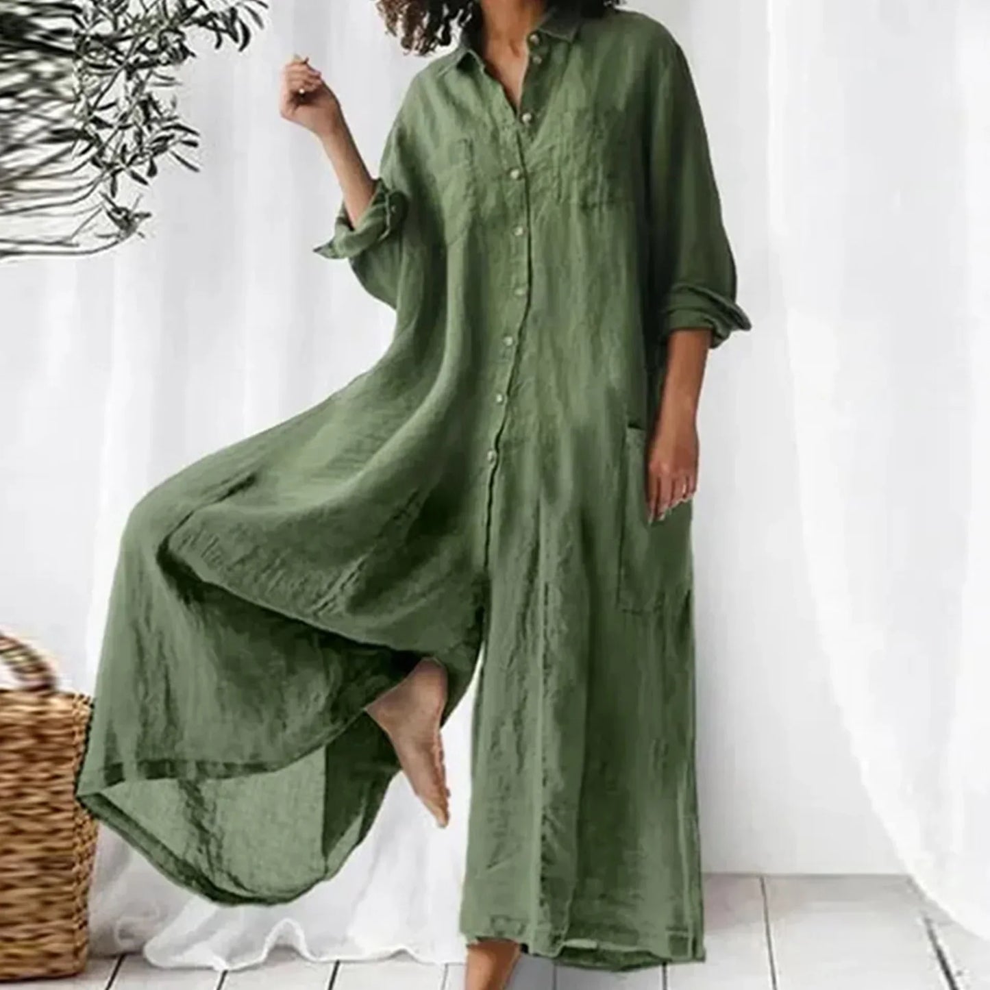 Anya Comfortable Loose Jumpsuit