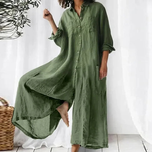 Anya Comfortable Loose Jumpsuit