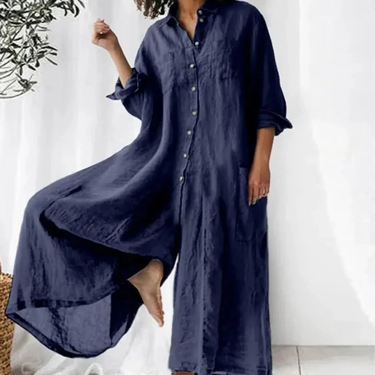 Anya Comfortable Loose Jumpsuit