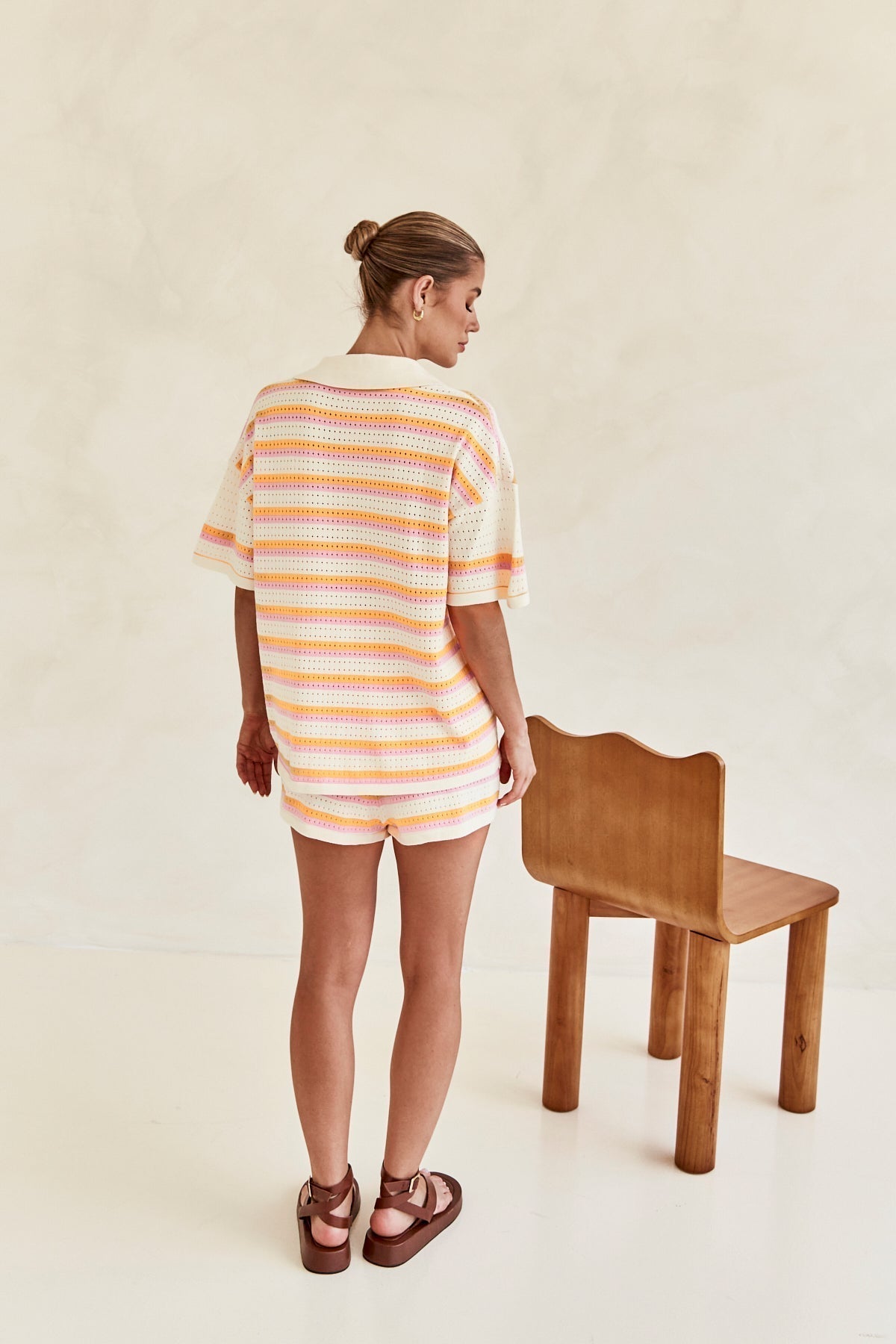 Peach 2-Piece Sparkling Summer Set