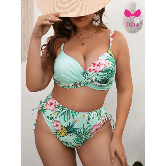 Drew Plus Size Curvy Bikini Set