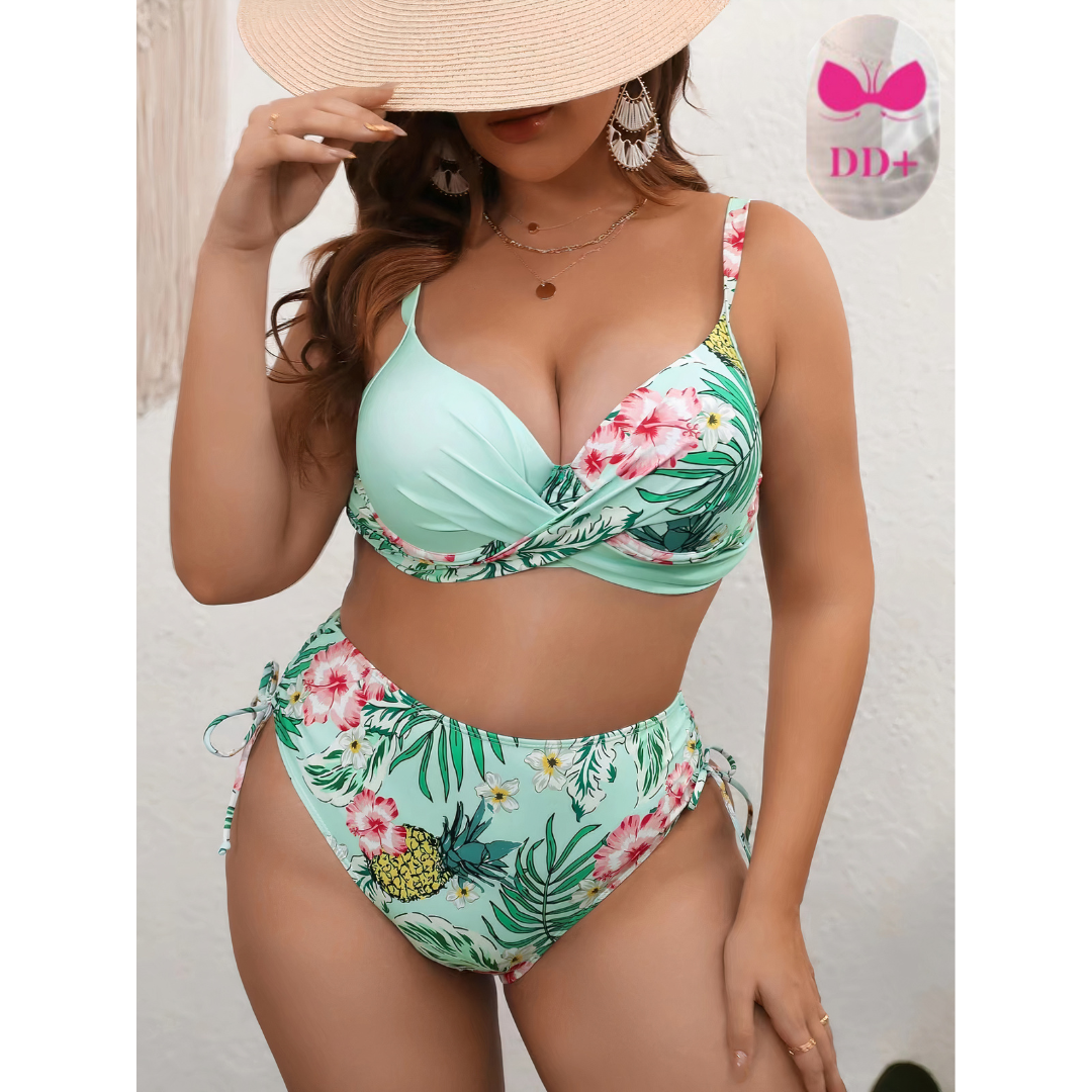 Drew Plus Size Curvy Bikini Set